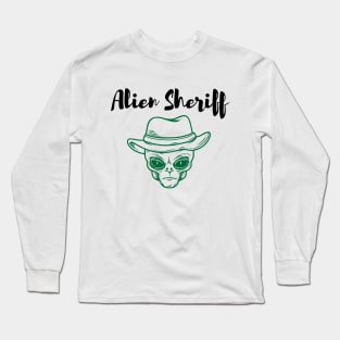 Supernatural Alien Sheriff Long Sleeve T-Shirt